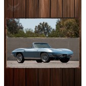 Металлическая табличка Corvette Sting Ray Convertible  203